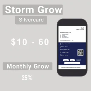 Storm Grow - Silver Card