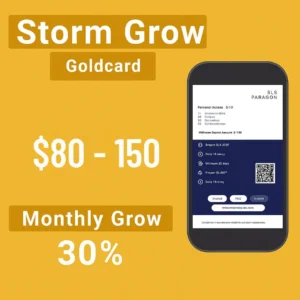 Storm Grow - Gold Card